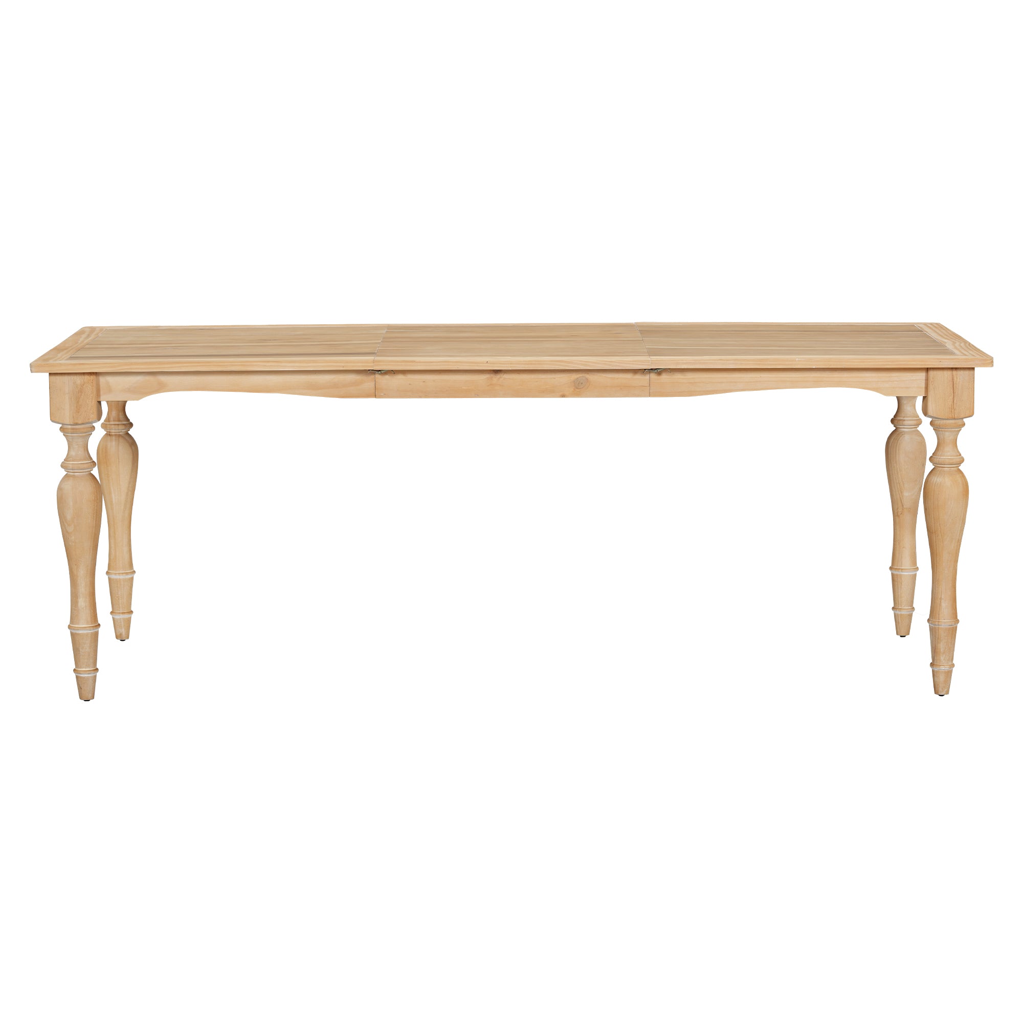 Vintage Traditional 82.7inch Extendable Dining Table