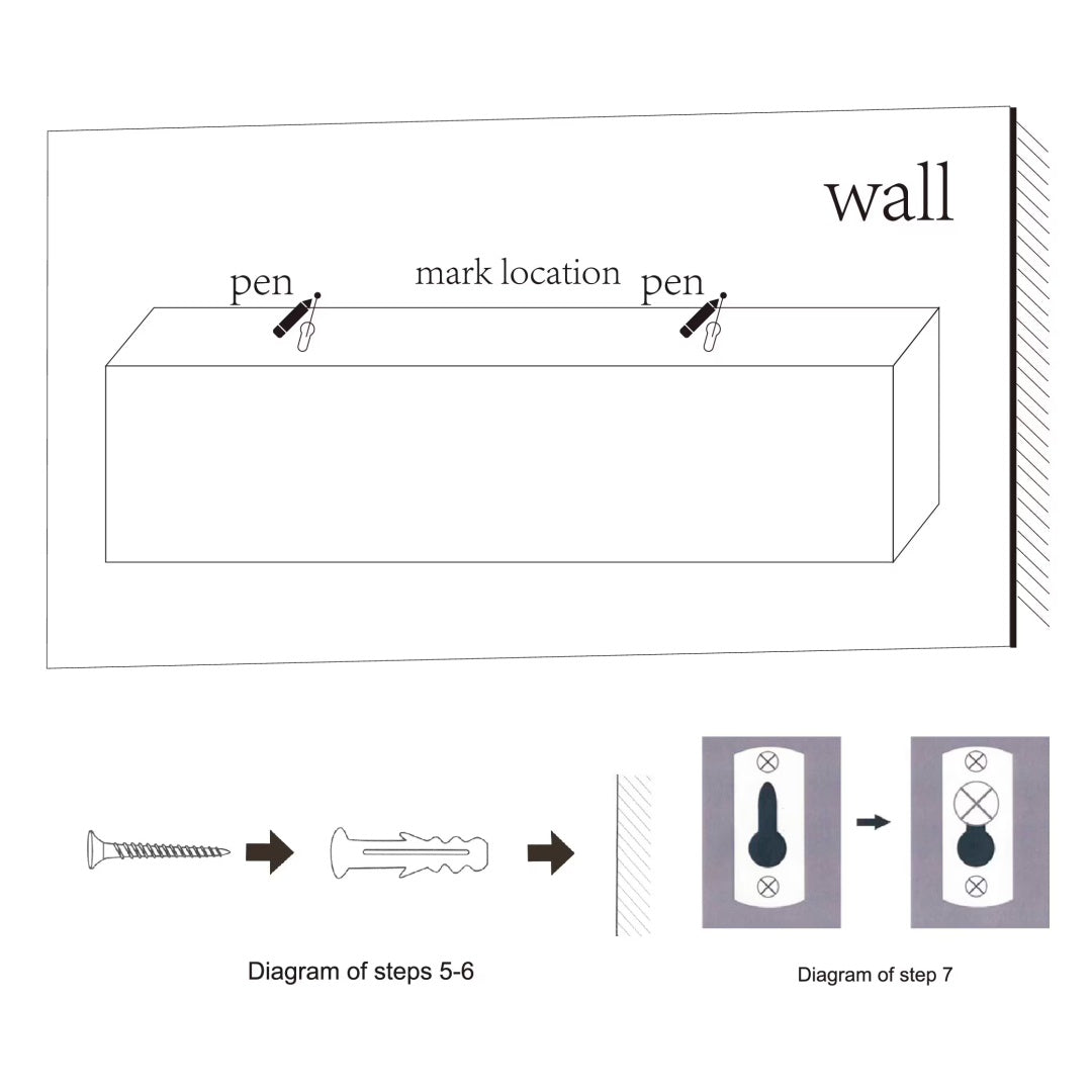 Floating Shelves  18.11 Wall Mounted Wood Shelves