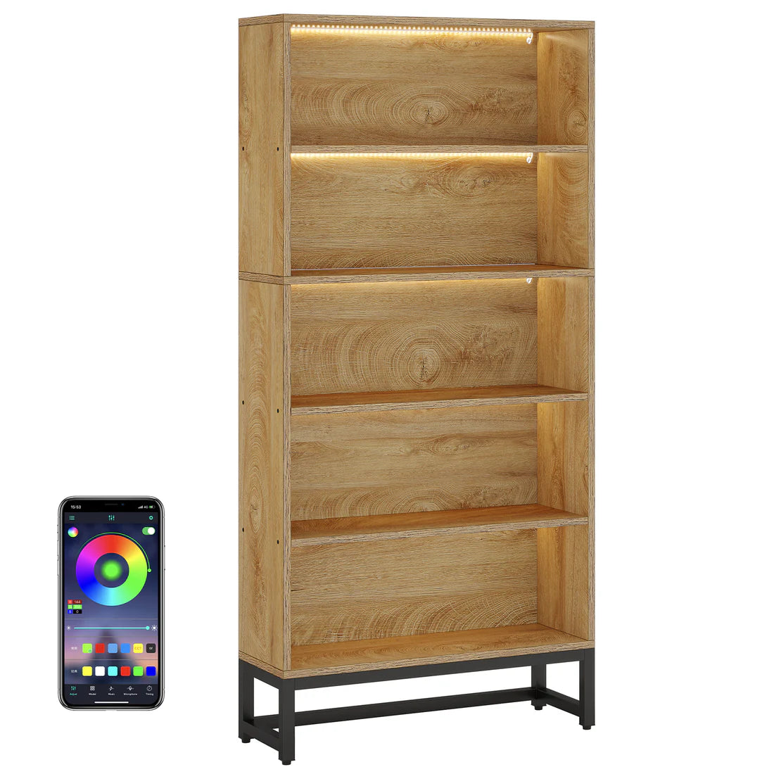 Spacious Display Organizer, Bookshelf