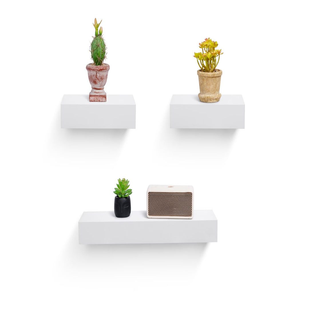 Floating Shelves  17.72 Wall Mounted Wood Shelves