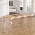 Vintage Traditional 82.7inch Extendable Dining Table