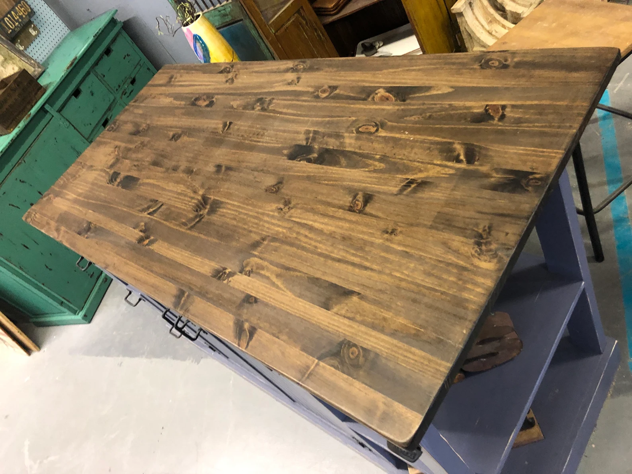 Beautiful Farmhouse Pass Through Solid Wood Kitchen Island with Storage